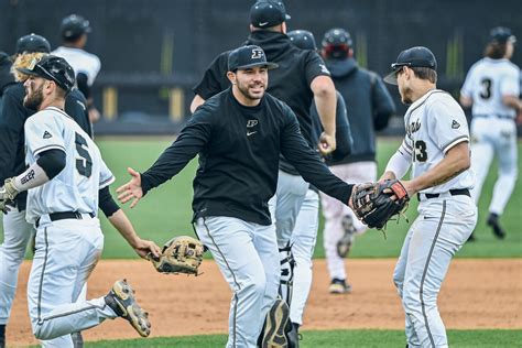 Purdue Baseball Hosts #14 Maryland For Final Series - Hammer and Rails