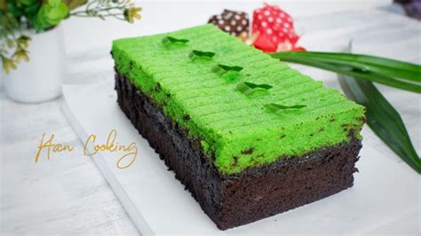 RESEP BROWNIES KUKUS COKLAT PANDAN ENAK LEMBUT DAN EKONOMIS 111