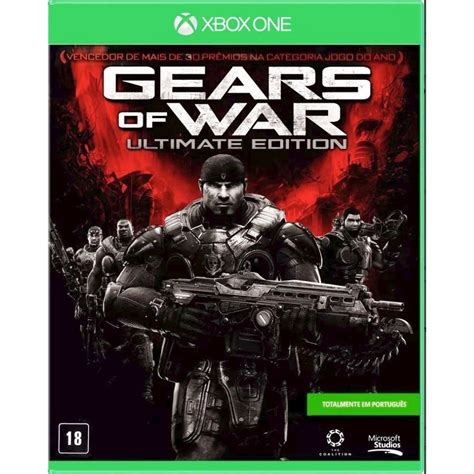 Jogo Gears Of War Ultimate Edition Mídia Física Lacrado Xbox One No