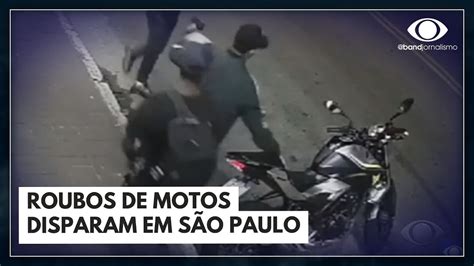 Roubos De Motos De Alta Cilindrada Aumentam Em Sp Jornal Da Band