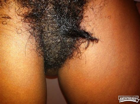 Black Ebony Hairy Pussy