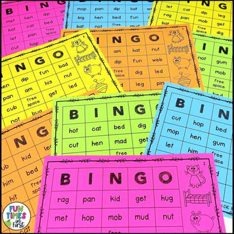 Cvc Bingo No Prep Phonics Games Cvc Words Free Made By Teachers