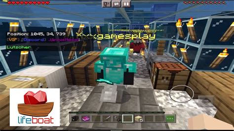 Minecraft Lifeboat Survival Mode Server PVP SM Base In Ocean Monument