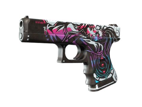 CS TRADEUP Skin Glock 18 Neo Noir Factory New