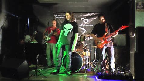 Banda Quinto Elemento Rock Rush Tom Sawyer Cover YouTube