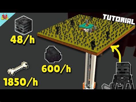 SIMPLE Wither Skeleton Farm Minecraft 1 16 AFK Minecraft Tutorial