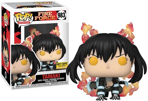 Funko Fire Force Pop Animation Tamaki Exclusive Vinyl Figure 983 Glow