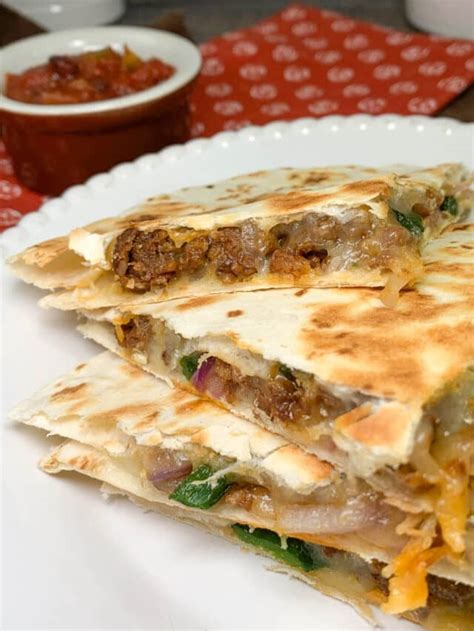 Crispy Chorizo Quesadillas - Hot Rod's Recipes