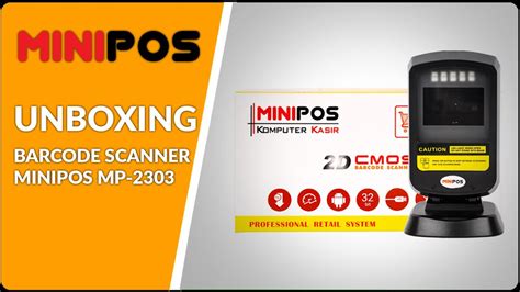 Unboxing Barcode Printer Minipos Mp Youtube