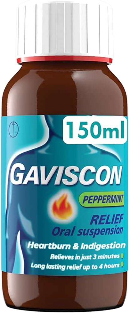 Gaviscon Suspension Peppermint 200ml Medecify 49 Off