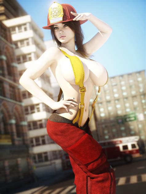 Sexy Firefighter Girl 6 By Lamuserie On Deviantart