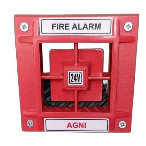 Plastic Agni Fire Alarm Hooter 24 V At Rs 250 In Noida Id 23715588488