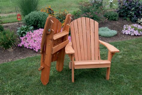 Folding Reclining Adirondack Chair Cedar The Rocking Chair Company