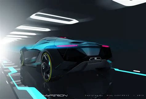 Hyperion Hybrid Supercar by Anej Kostrevc - Tuvie