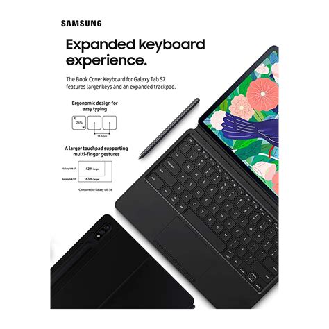 Samsung Galaxy Tab S7 S8 Book Cover Keyboard Ef Dt870