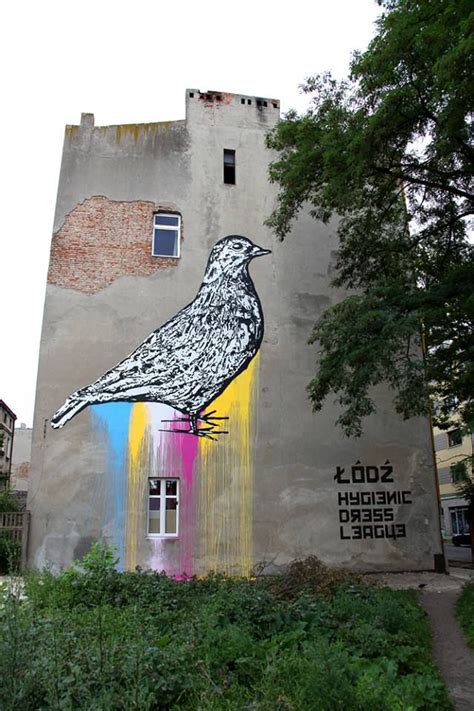 Lodz Street Mural Street Art Graffiti Graffiti Murals Mural Art