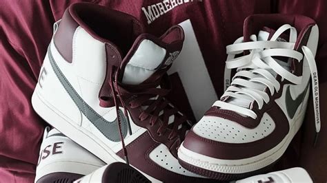 Morehouse College Graduate Pays Tribute To University With Nike Shoe