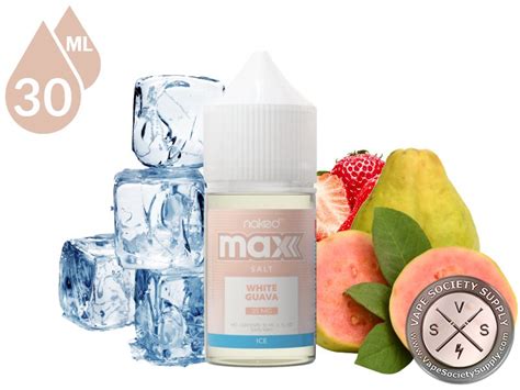 White Guava Ice Naked Salt Max Ml