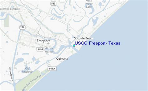 Uscg Freeport Texas Tide Station Location Guide