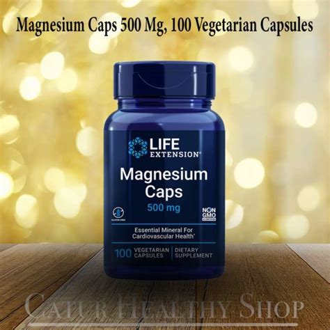 Jual Bulan Ini Aja Kak Life Extension Magnesium Caps 500 Mg 100