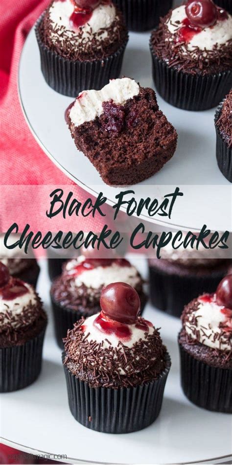 Black Forest Mini Cupcakes