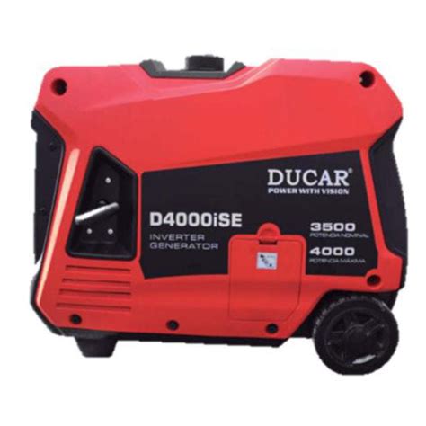 Generador A Gasolina Inverter 4 000 Watts Ducar Rembrak