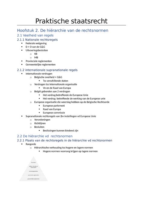 Hc Samenvatting Gerechtelijk Recht Praktische Staatsrecht