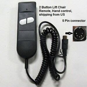 Okin Limoss Pin Button Hand Control Remote Lift Chair Or Power