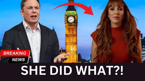 Angela Rayner MELTDOWN After Elon Musk EXPOSES Dark Secret On Live TV