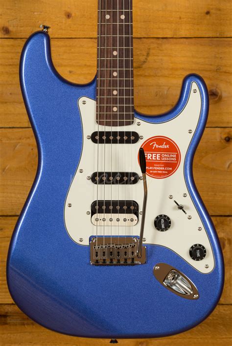 Squier Contemporary Stratocaster HSS Ocean Blue Metallic Peach Guitars