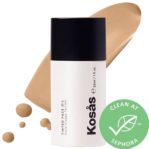 Kosas Tinted Face Oil Foundation • Foundation Review And Swatches