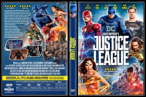 Zack Snyder's Justice League - Custom Dvd Cover - English [2021] - CoverTR