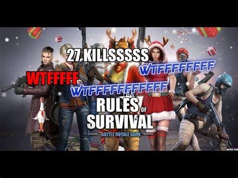 Rules Of Survival Shqip 27 Kills YouTube