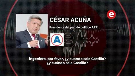 Audios De C Sar Acu A Si No Gano Las Elecciones En La Libertad Chau