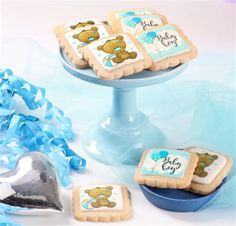 Baby Shower Cookies Baby Boy 24 Pack Dessert Table Party Favors