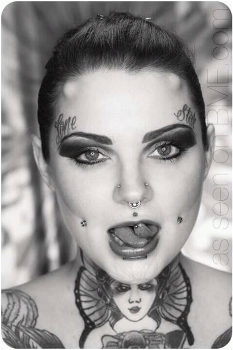 Bmegirls Bme Tattoo Piercing And Body Modification News Facial Piercings Piercings Face