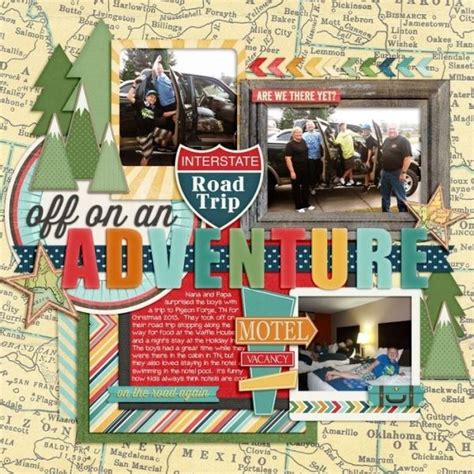 36 Scrapbook Layouts That Are Going To Blow Your Mind Travel Scrapbook Pages Vacation