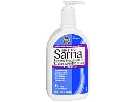 Sarna Anti Itch Lotion Sensitive 7 5 Oz