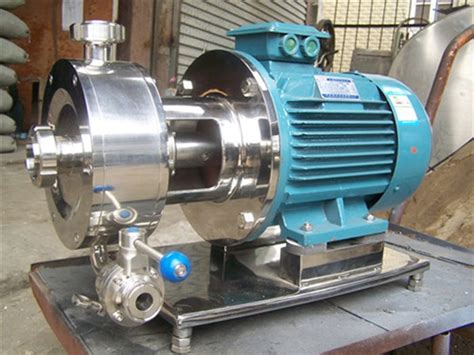 Stainless Steel High Shear Homogenizer Emulsifying Emulsifier Pump