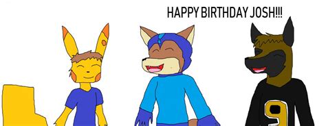 Happy 28th Birthday To Josh By Megamanstitch87 On Deviantart