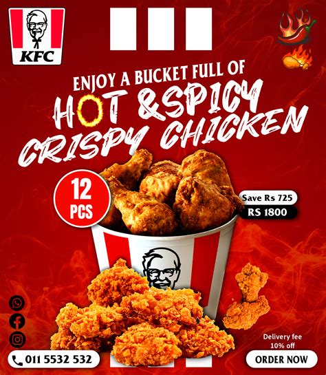 Kfc Social Media Design On Behance