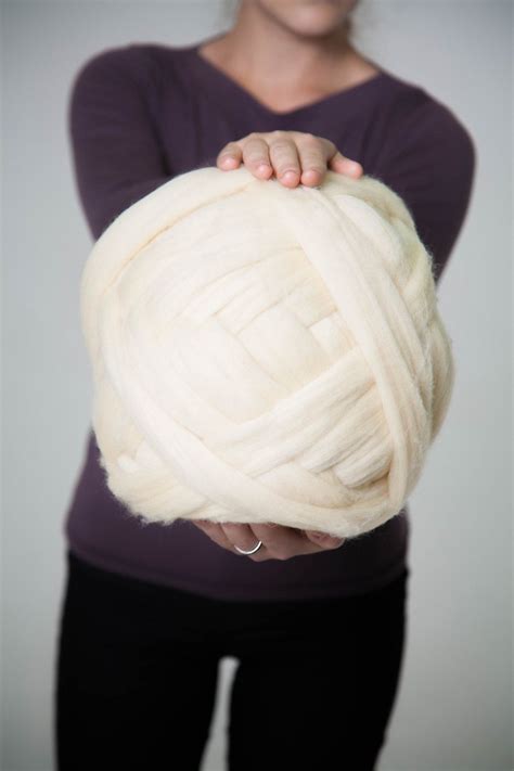 Super Bulky yarn is 100% wool. This is the thickest yarn on the market with great qualities ...