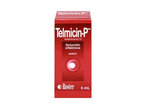 Telmicin P 0 3 Solución Oftálmica Frasco 5 ML Inkafarma