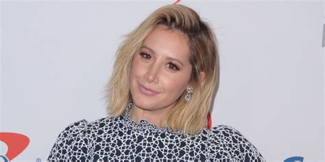 Ashley Tisdale Shows Off Pink Christmas Tree And Pink Hair Ashley