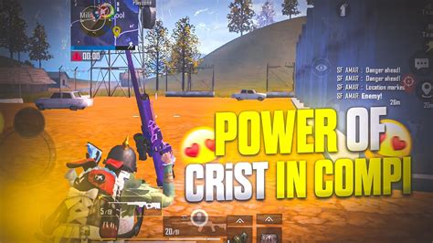 Power Of Crist Op In Compi 😍 Pubg Lite Competitive Montage Ft