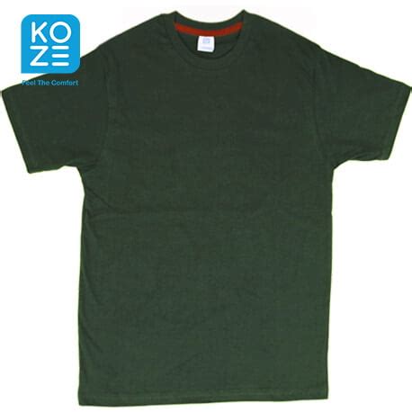 Koze Premium Comfort Forest Green Sablon Dtg Satuan Kaos