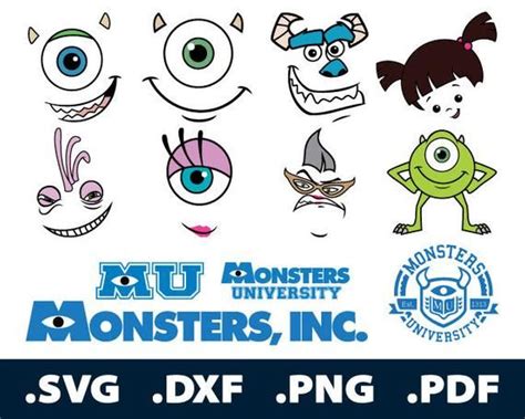 Free 251 Silhouette Disney Cricut Monsters Inc Svg Free Svg Png Eps Dxf