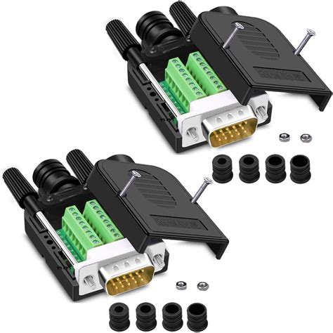 Amazon Twinkle Bay D Sub Db Male Pin Jack Port To Terminal