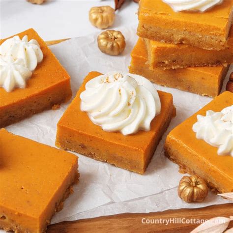 Ultra Easy Pumpkin Pie Squares