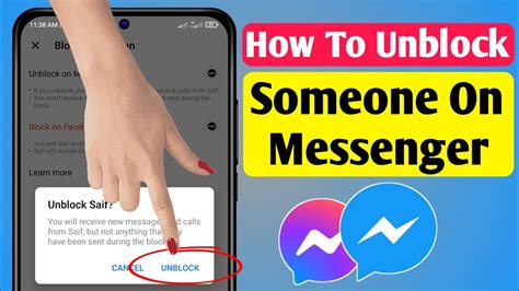 How To Unblock Someone On Messenger 2023 Messenger Block To Unblock